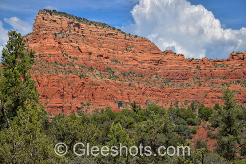 Chapel of the Holy Cross from a Distance, Sedona