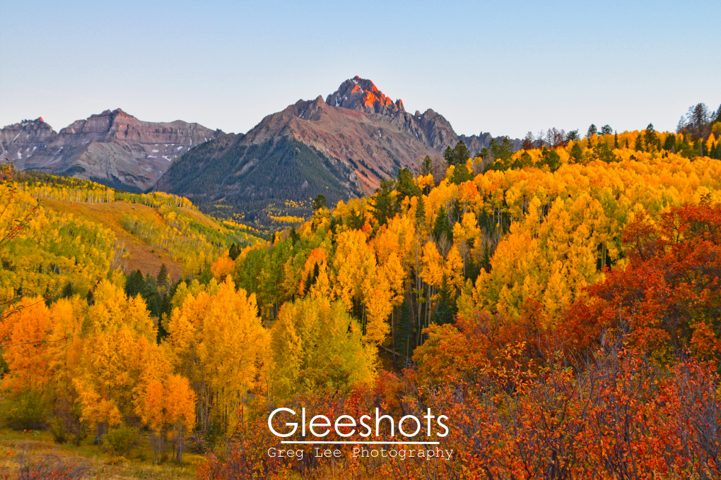 Mount Sneffels, Colorado Fall Colors, Autumn Sunset, San Juan Mountains