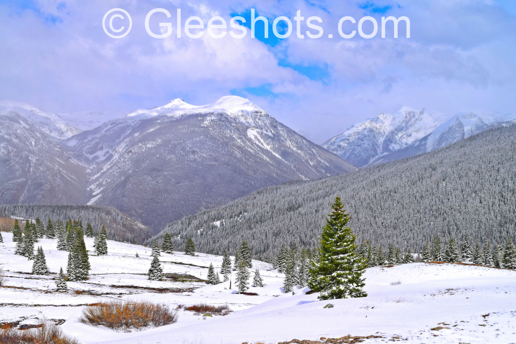 Molas Pass, Snow, Highway 550, Colorado