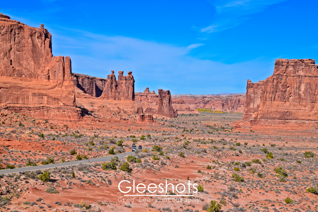 Courthouse Towers, Arches National Park, Utah