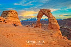 Delicate Arch at Sunset, Arches National Park, Utah