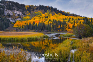 Silver Lake, Fall Foliage, Big Cottonwood Canyon, Utah